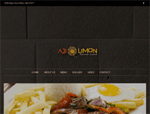 Tablet Screenshot of aji-limon.com